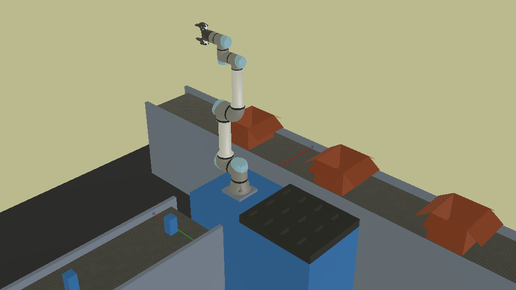 Entorno de Pick and Place en Webots